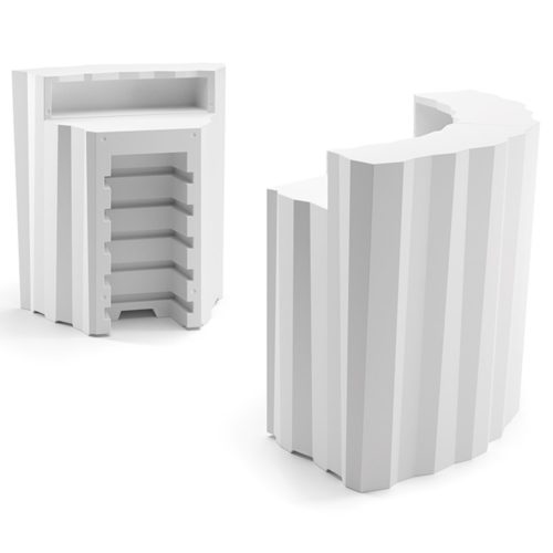 Bancone Bar Frozen Corner di Plust