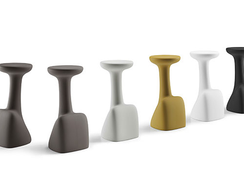 Sgabello Armillaria di Plust per esterni ed interni