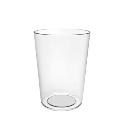 bicchiere conico infrangibile da birra da 400 cc