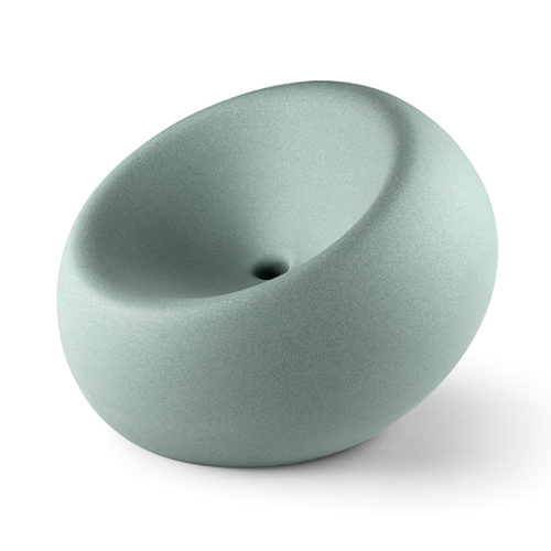 Poltrona Boom Armchair di Plust in polietilene per esterni