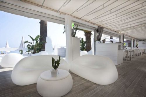 Tavolino contenitore T Ball Usato