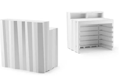 Bancone bar reception desk