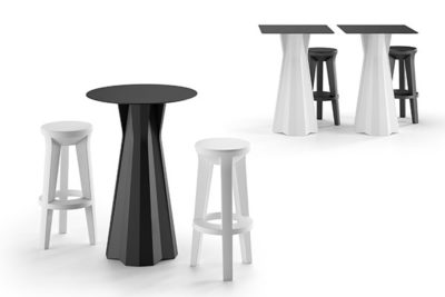 Frozen tavolino alto in polietilene