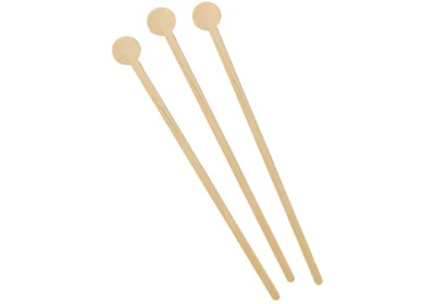 mescolatori per cocktail monouso in legno