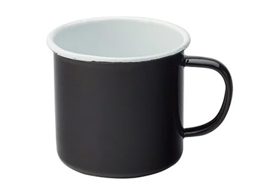 Tazza mug in metallo