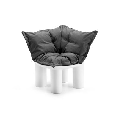 Poltrona angolare Atene Plust per esterno con cuscino