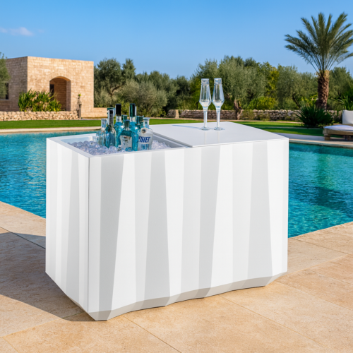 Bancone catering in polietilene