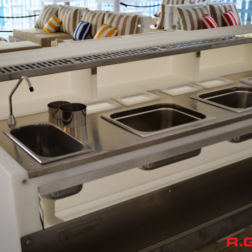 Cocktail Station Attrezzata Modulare Usata