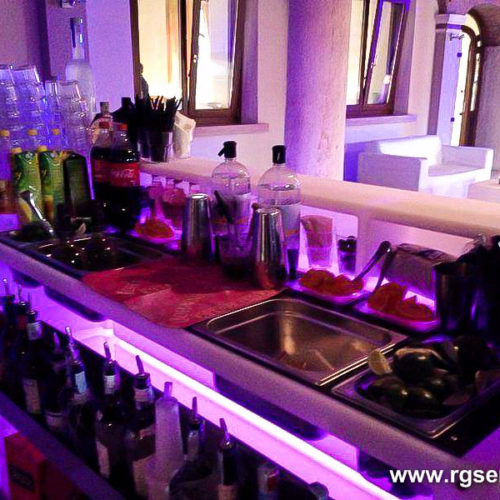 cocktail station luminosa usata