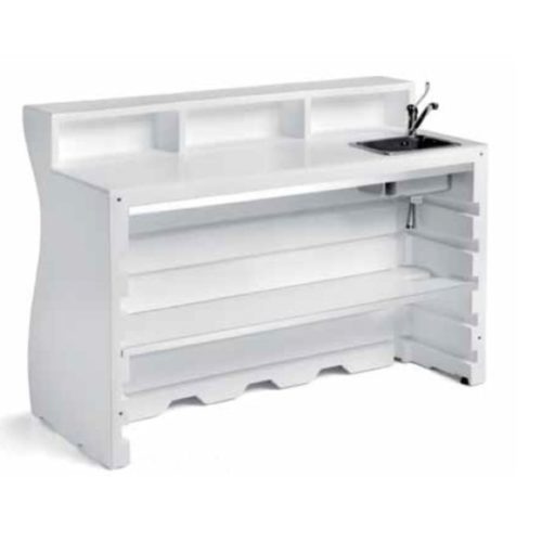 bancone bar componibile con lavello usato